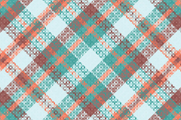 Tartan or plaid retro color pattern.