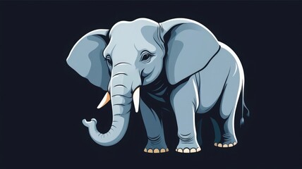 Fototapeta premium Elegant Wildlife Symbol