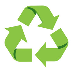 green recycle symbol