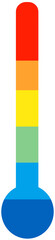 Thermometer Graphic Illustration