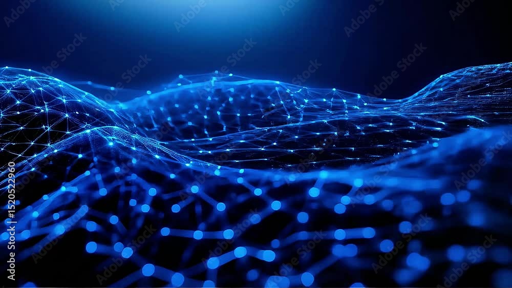 Poster Abstract Blue Network: Dynamic Data Visualization