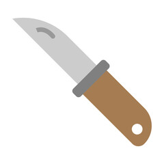 Penknife Vector Flat Icon Design