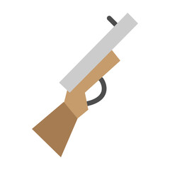Shotgun Vector Flat Icon Design