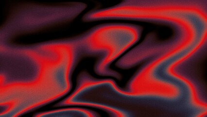 Dynamic Gradient Interplay of Crimson and Deep Indigo Waves