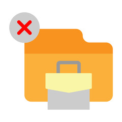 Folder Vector Flat Icon Design
