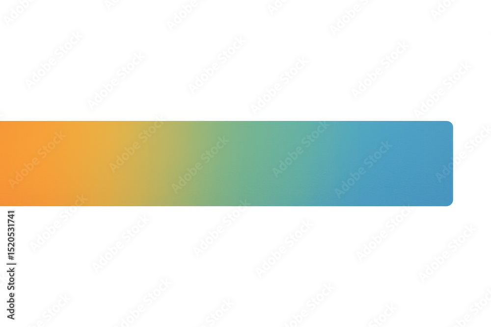 Aufkleber gradient banner displaying vivid color transitions, providing sleek modern design element with trans