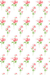 Png pastel floral pattern transparent background