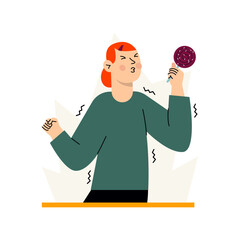 Reaction to Sour Candy