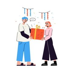 Giving a Traditional Birthday Gift