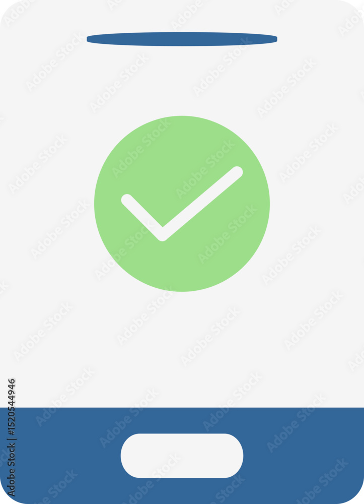 Poster flat icon app basics element