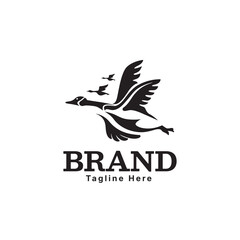 Bird Duck Wild Conservation Logo