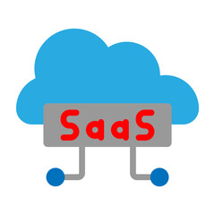 SaaS Vector Flat Icon Design