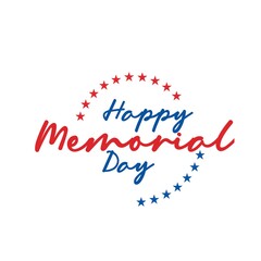 American Memorial Day Greeting Design