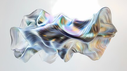 Obraz premium digital technology blue purple glass swirl poster background