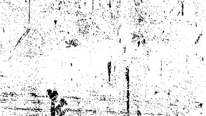Grain noise particles. Rusted white effect. Grunge design elements. Distressed black texture. Dark grainy texture on white background.