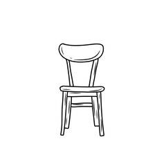 chair line sketch