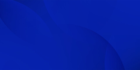 Abstract Blue fluid gradient Geometric banner design background.