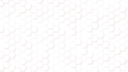 Black honeycomb on a white background Isometric geometry. Grid seamless pattern. Hexagonal graphic design.