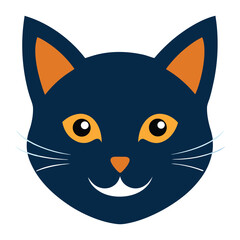 vector illustration of a cat