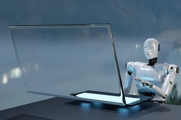 Ai product technology Applications generating ai generate image online Hand UI User interface...