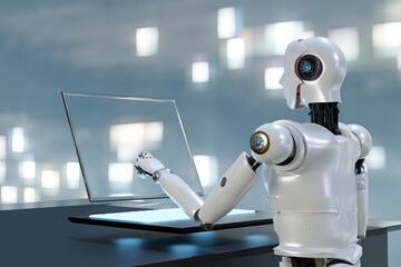 Ai product technology Applications generating ai generate image online Hand UI User interface...