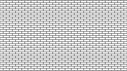 white brick wall texture for background usage as a backdrop design, Abstract white brick wall background - header/banner template