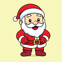 Santa Claus Mascot Vector Illustration