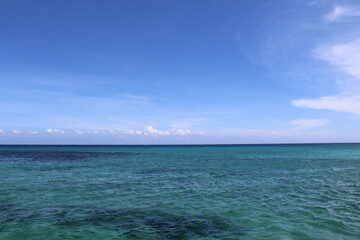 Obraz premium Gulf of Mexico Waters from the Catamaran