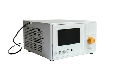 Obraz premium Compact ozone generator for lab testing Transparent background, PNG