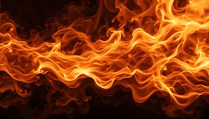 Blaze Fire Flame Texture Background for Intense and Dramatic Design Projects