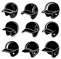 set of baseball caps 