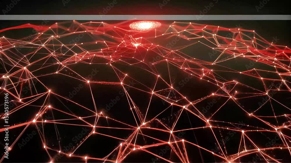 Poster Abstract Red Network: Glowing Nodes and Shifting Connections