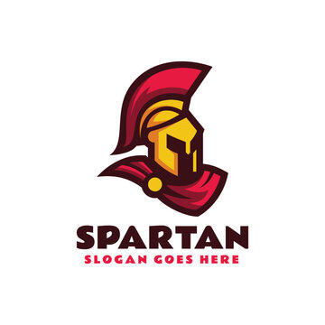 Spartan Mascot Logo Design