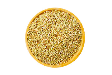 Raw buckwheat groats, a gluten-free superfood rich in fiber, protein, and minerals