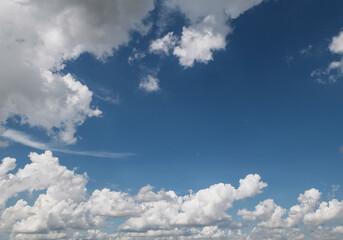 The sky is blue with a few clouds scattered throughout