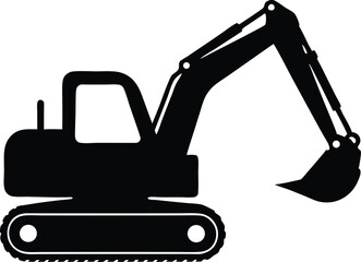 excavator vector