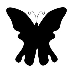 Butterflies silhouettes. Butterfly Silhouettes Vector Illustration. showcases a collection of butterfly silhouette , butterflies are perfect for backgrounds, patterns, and designs. ethereal display of