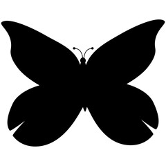 Butterflies silhouettes. Butterfly Silhouettes Vector Illustration. showcases a collection of butterfly silhouette , butterflies are perfect for backgrounds, patterns, and designs. ethereal display of