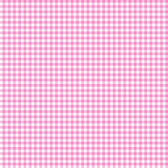 pink and white plaid
