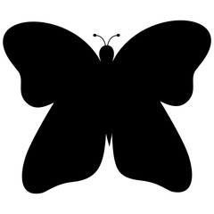 Butterflies silhouettes. Butterfly Silhouettes Vector Illustration. showcases a collection of butterfly silhouette , butterflies are perfect for backgrounds, patterns, and designs. ethereal display of