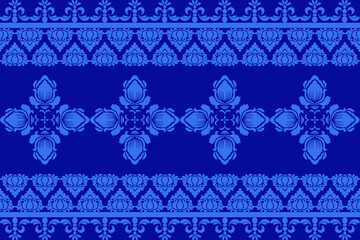 seamless knitted pattern, decorated 
