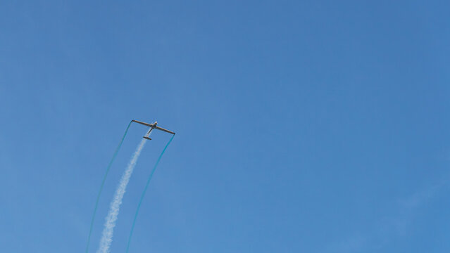 Air show in Doha ,Qatar .During Qatar 2025 eid celebration .