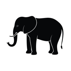Fototapeta premium elephant vector illustration