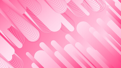 Minimalism modern abstract pink vector design