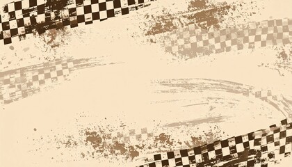 Grunge style racing finish line backdrop - great for digital content