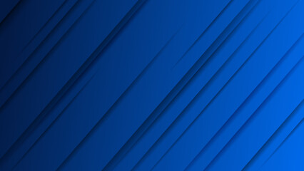 Obraz premium Blue modern abstract vector shape background