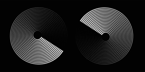 Spiral with gray colors lines as dynamic abstract vector background or logo or icon. spiral circle abstract dot spiral