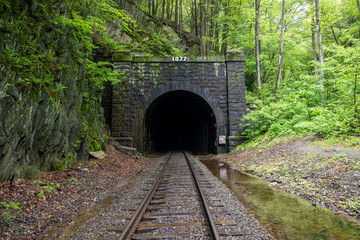 East Portal of the Historic Hoosac Tunnel in Western Massachusetts