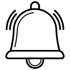 Notification Bell Icon with Cat Illustration Ideal for Alerts Reminders Social Media Notifications and Mobile App UI Design with a Modern