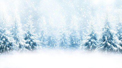 Witness Winter's Majesty, Snowy Trees Stand Tall, A Winter Wonderland Scene, Seasonal Vibes